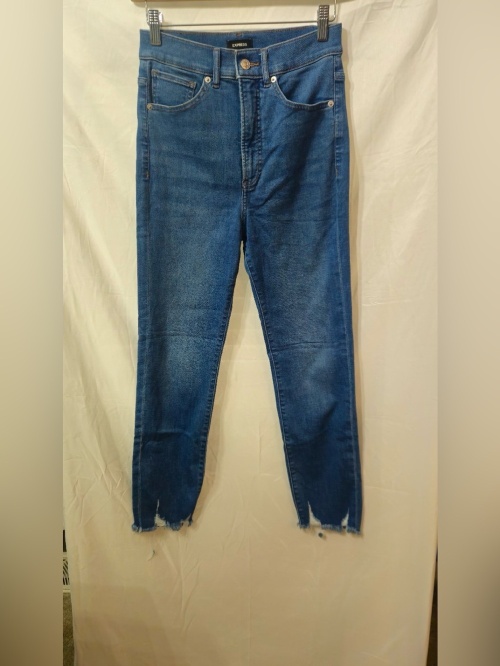 Express High Rise Women's Jeans - Blue
